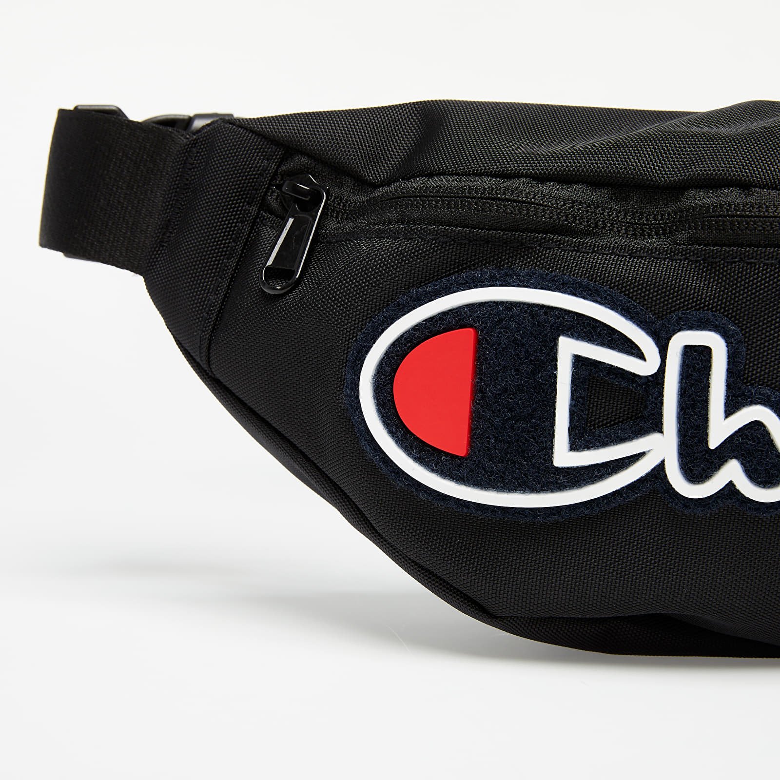 Black champion top waist bag