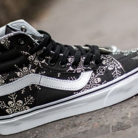 Vans sk8 hi skull cheap