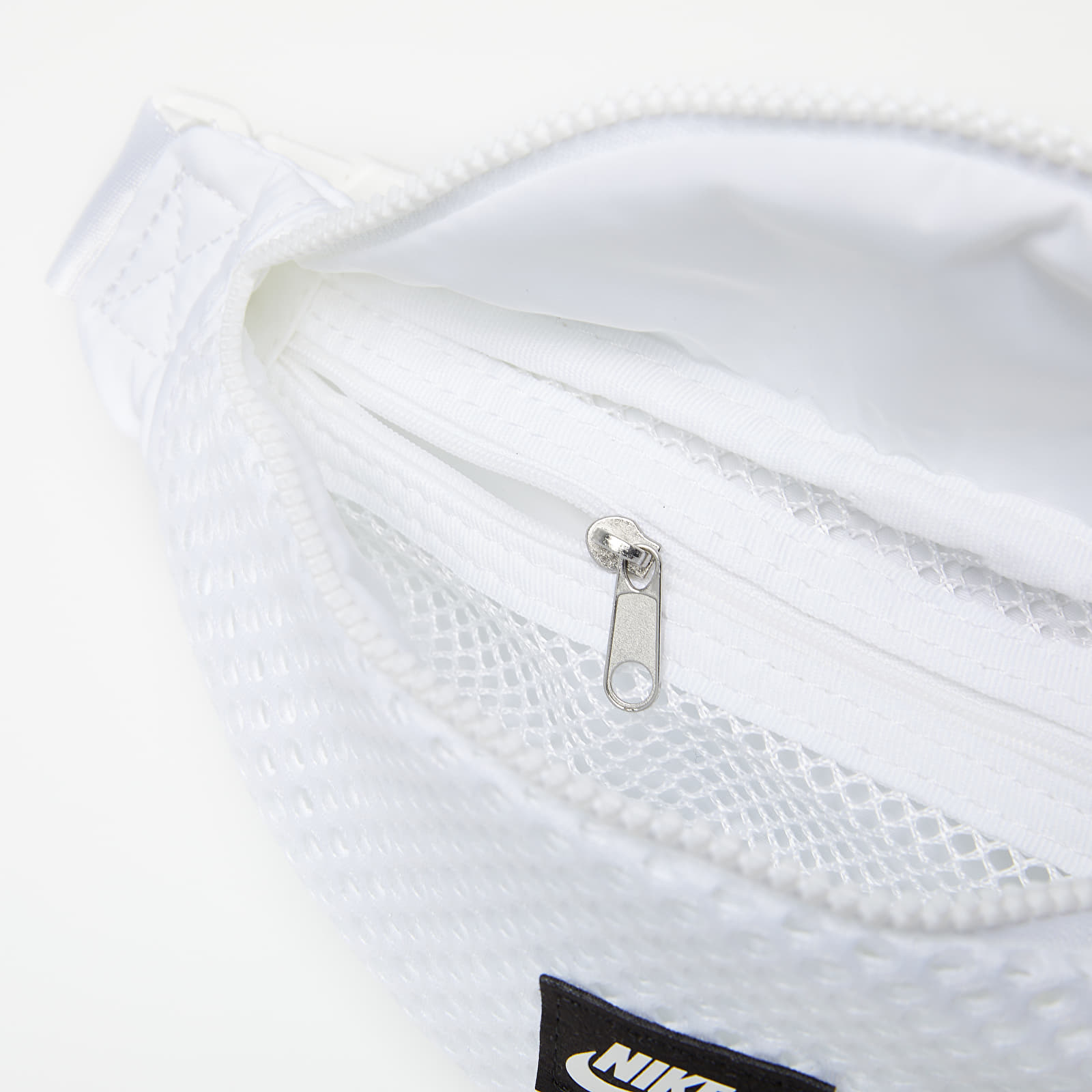 Nike white store bum bag