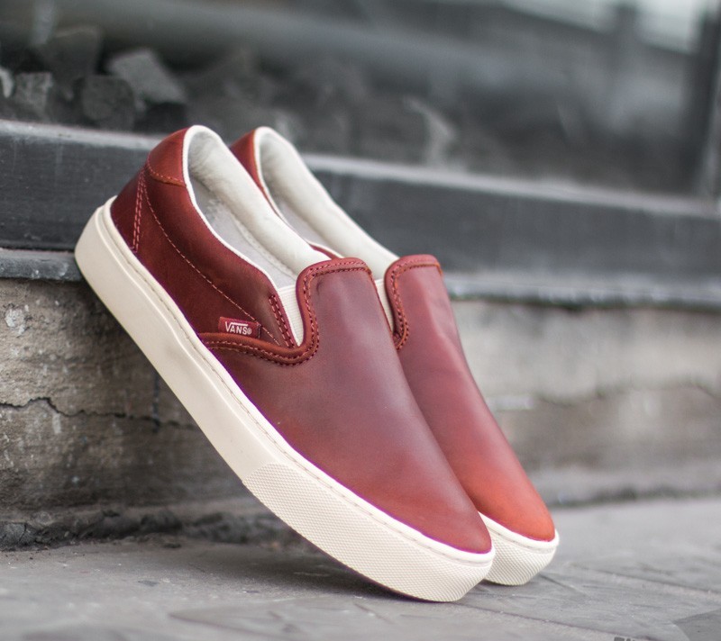 Vans cuir top