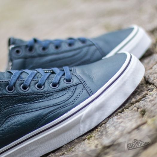Vans Old Skool Leather Dress Blues Stripes