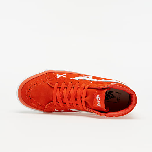 Men's shoes Vans OG Sk8-Hi LX (Wtaps) Bones/ Orange | Footshop