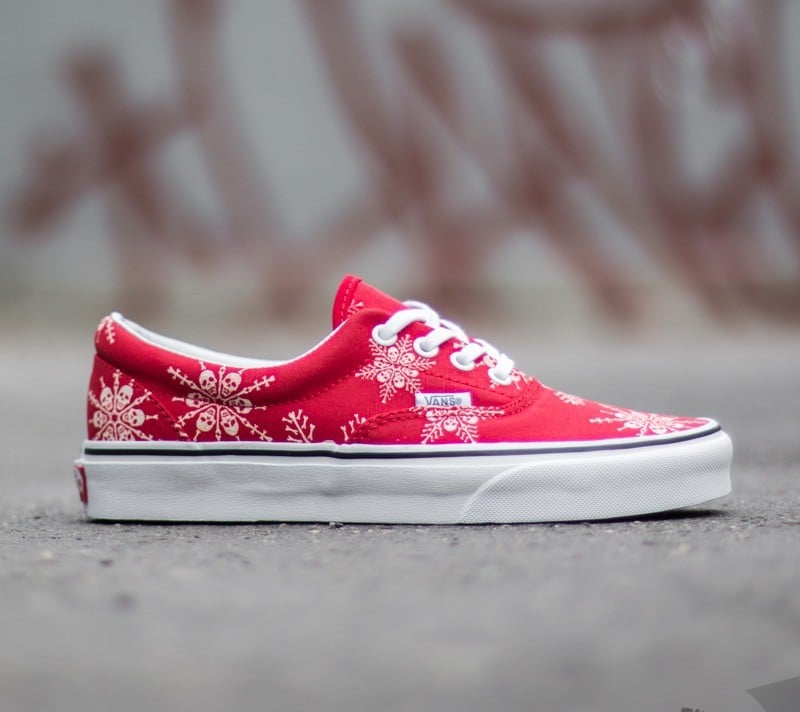 Scarpe uomo Vans Era Van Doren Snow Flake/ Red