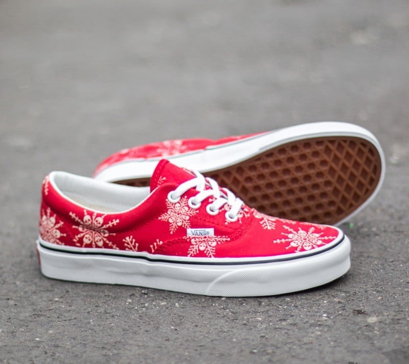Scarpe uomo Vans Era Van Doren Snow Flake/ Red