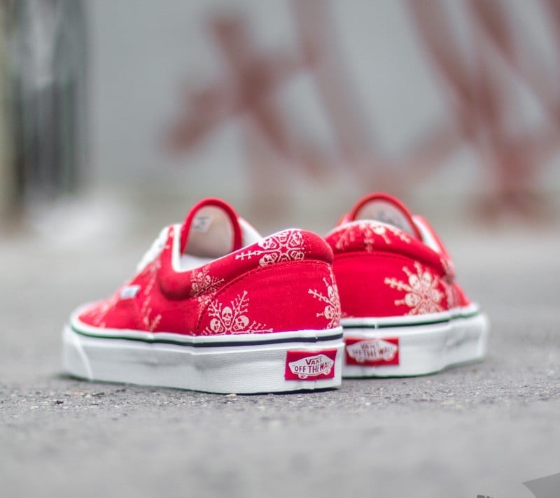 Vans off the wall red on sale