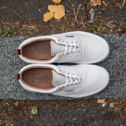 Vans era premium leather top