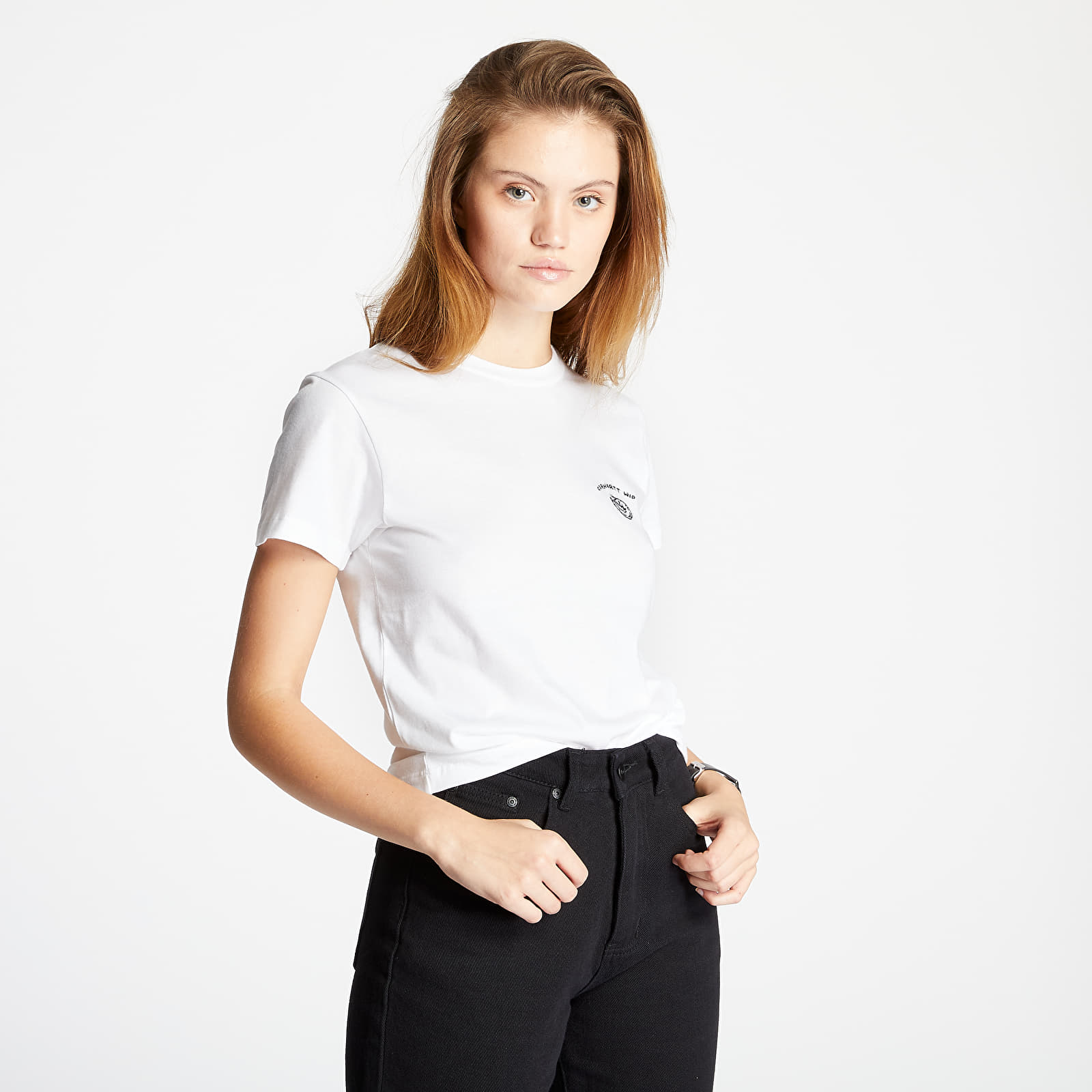 T-shirts Carhartt WIP W' Reverse Midas Tee White/ Black