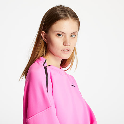 Hoodies and sweatshirts Puma Train Zip Crew Sweatshirt Luminous Pink Footshop