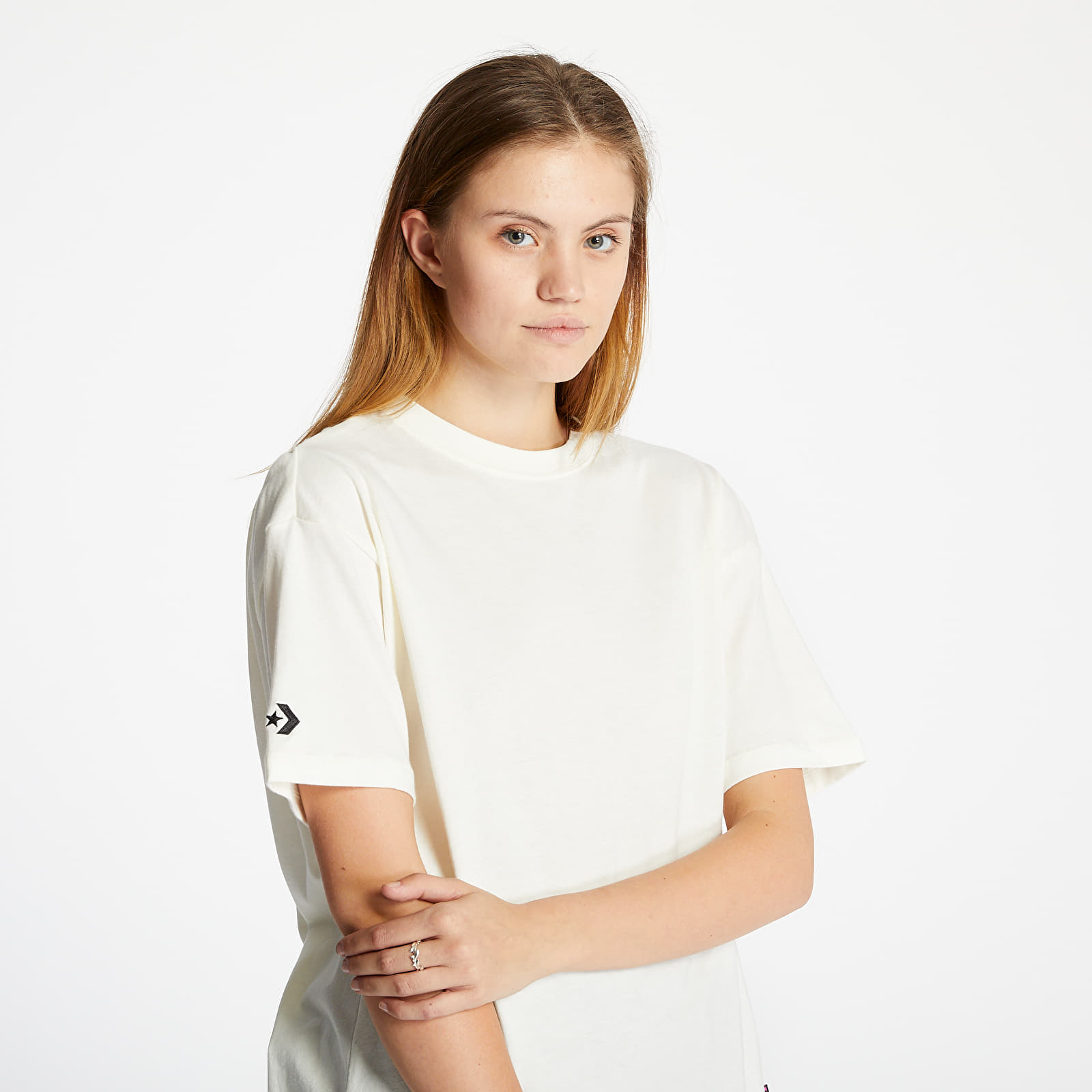 Magliette Converse Shapes Box Tee Off White