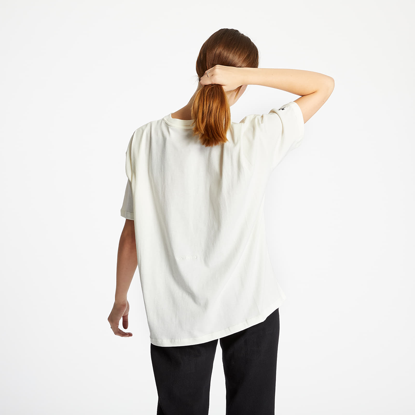 Magliette Converse Shapes Box Tee Off White