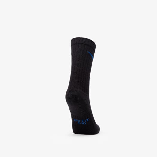 Black and blue nike socks clearance