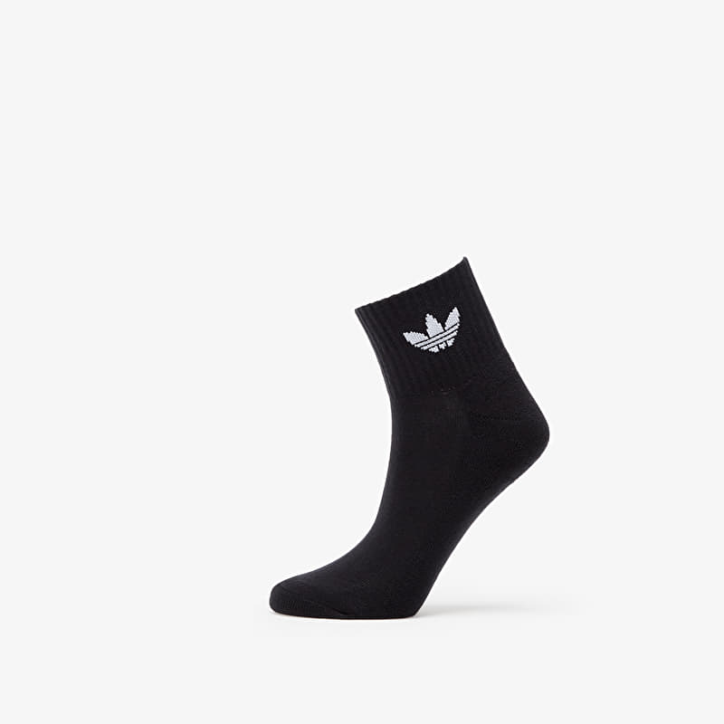 Socken adidas Mid Ankle 3-Pack Sock Black