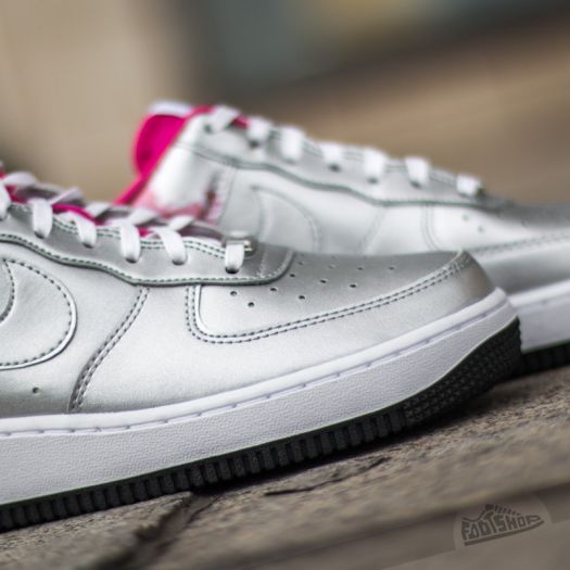nike air force 1 womens silver