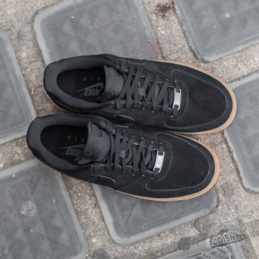 nike black suede gum sole
