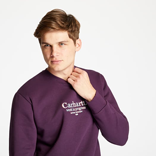 Hoodies and sweatshirts Carhartt WIP Commission Sweat Boysenberry
