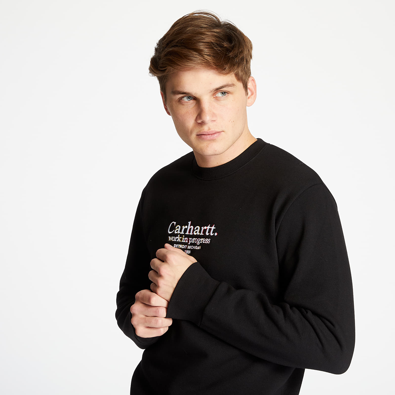 Hoodies and sweatshirts Carhartt WIP Commission Sweat Black Footshop