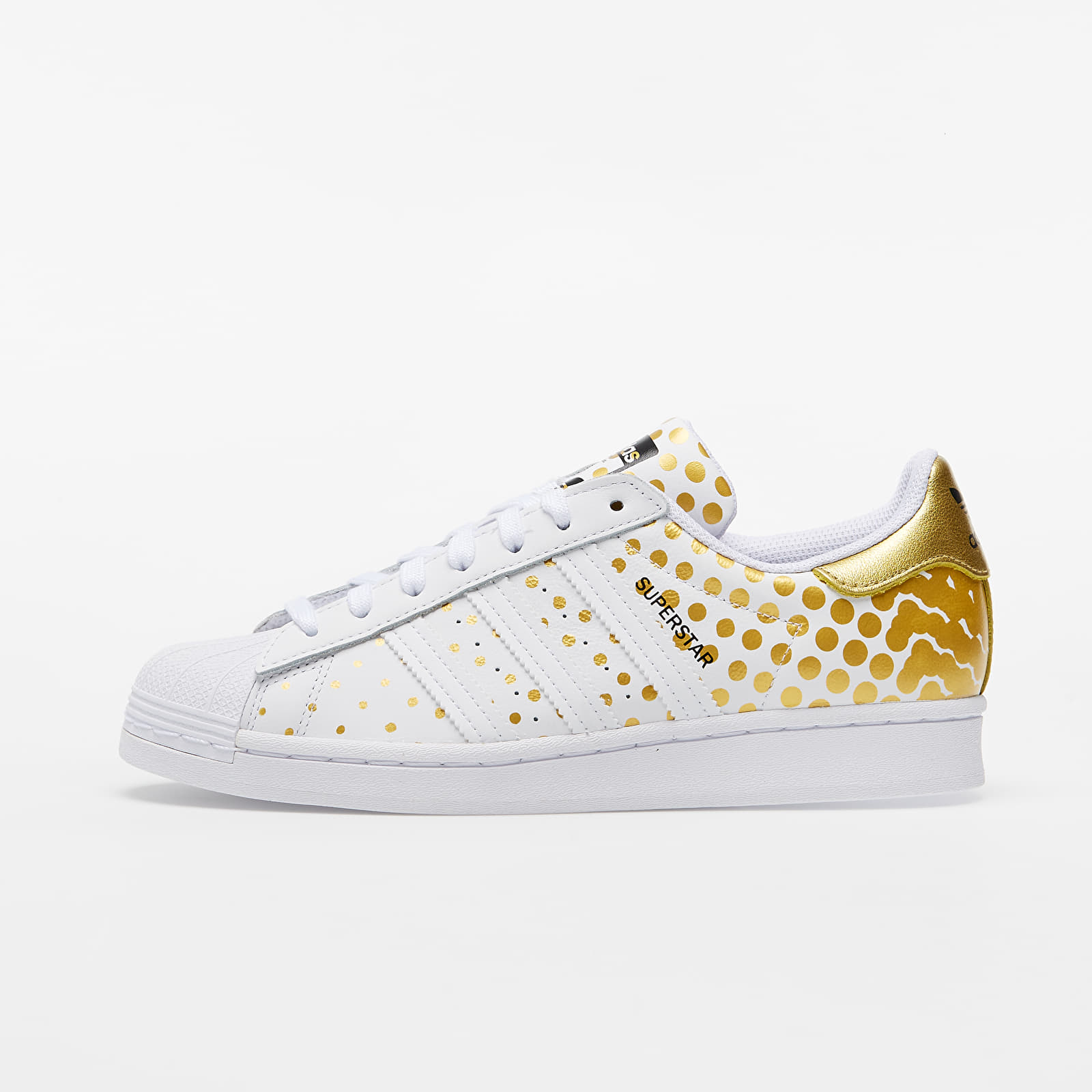 Women's shoes adidas Superstar W Gold Metalic/ Ftw White/ Core Black
