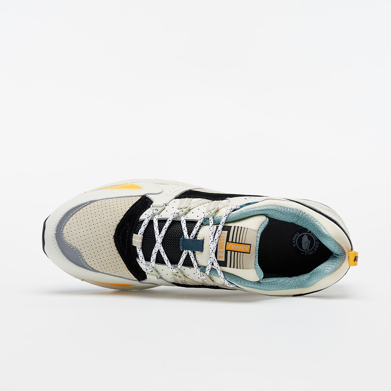 Herren Sneaker und Schuhe Karhu Fusion 2.0 Lily White/ Jet Black