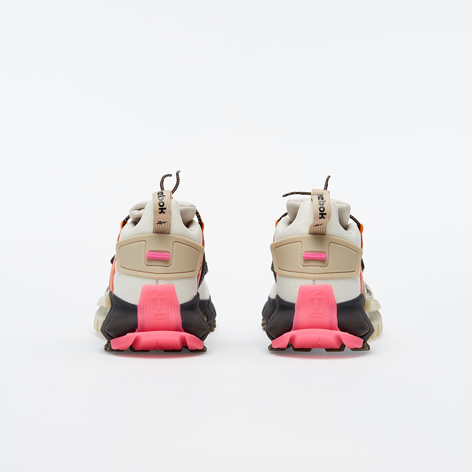 Scarpe uomo Reebok Zig Kinetica Edge Alabaster/ High Vivid Orange/ Pro Pink