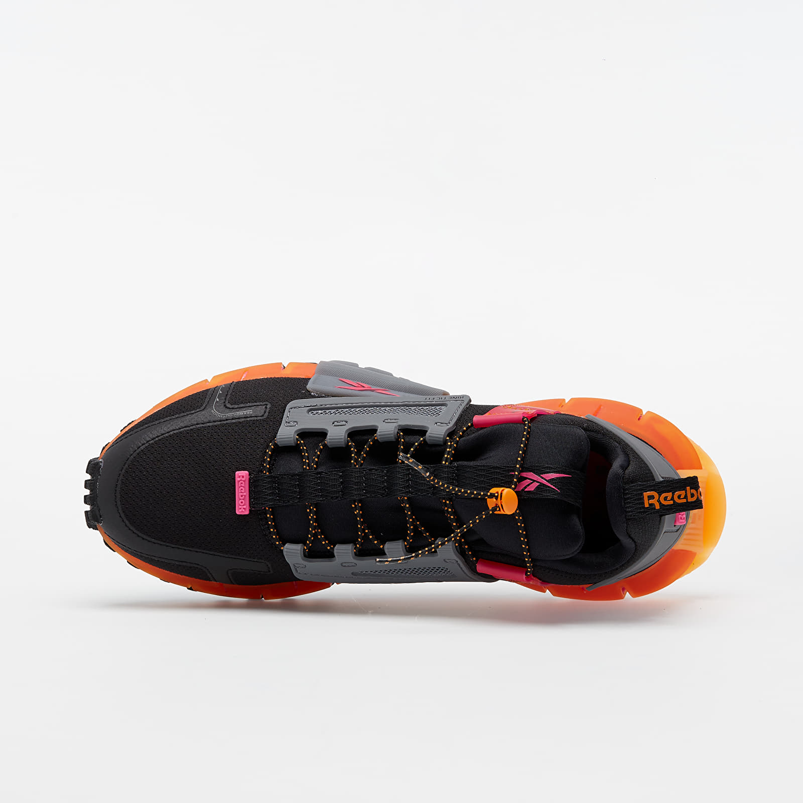 Men's shoes Reebok Zig Kinetica Edge Black/ Pro Pink/ High Vivid Orange