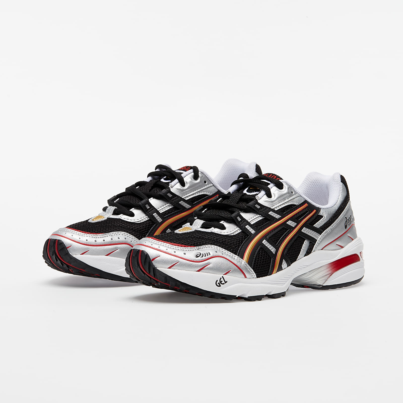 Férfi cipők Asics Gel-1090 Black/ Pure Gold