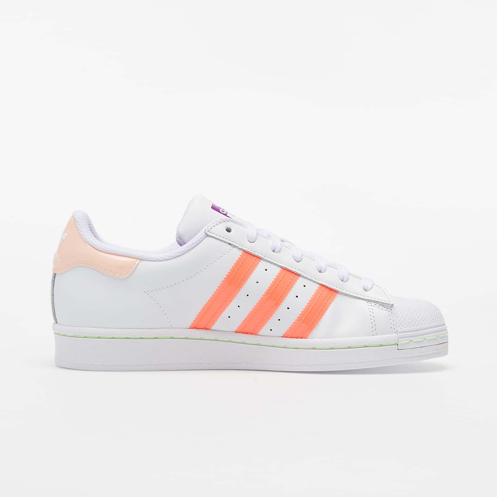 Women's shoes adidas Superstar W Ftw White/ Signature Pink/ Shock Purple