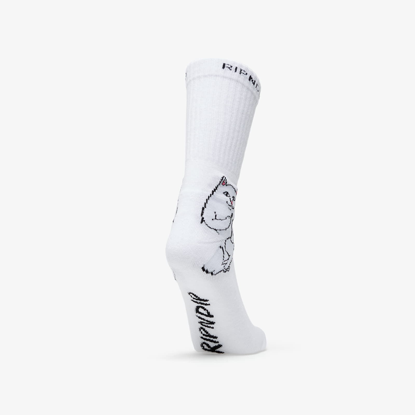 RIPNDIP Lord Nermal Socks White - 1 | YEO