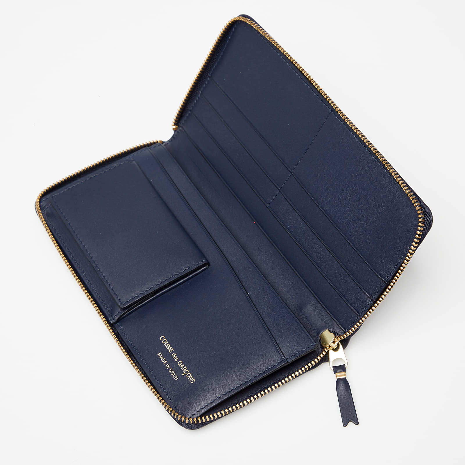 Pénztárcák Comme des Garçons Wallet Classic Colour Leather Wallet Navy