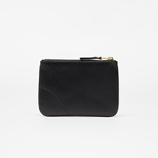 Portfele Comme des Garcons Wallet Classic Line Leather Wallet Black Footshop