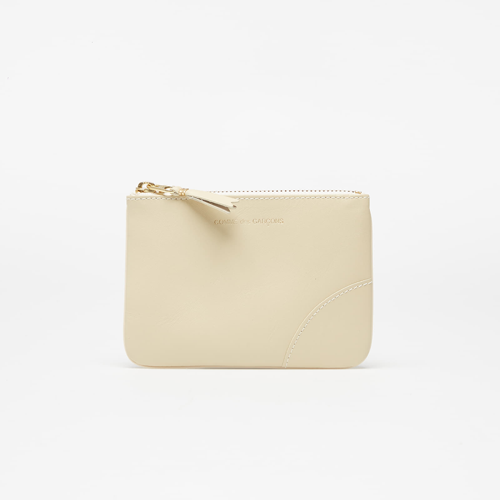Wallets Comme des Garçons Wallet Classic Line Leather Wallet Off White