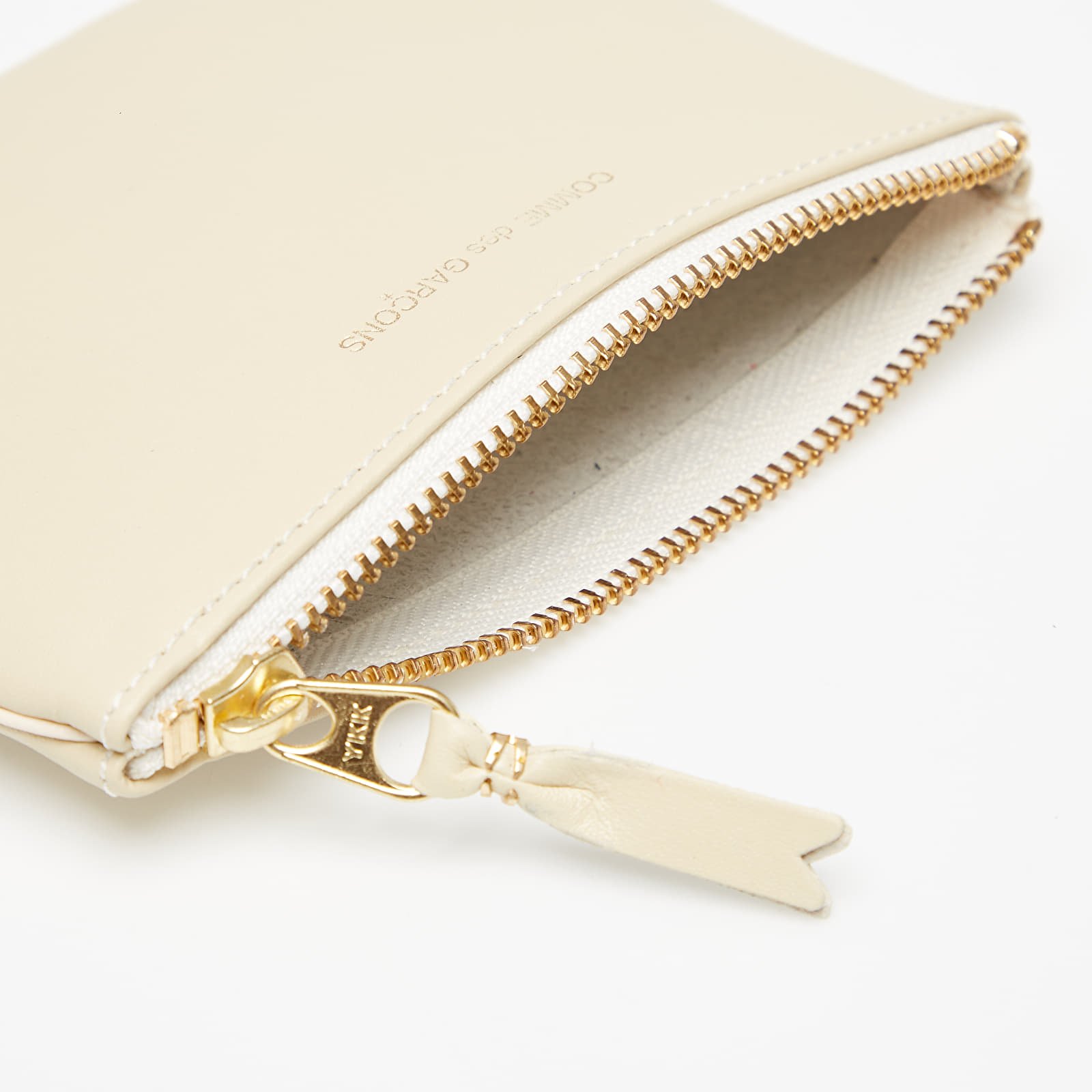 Wallets Comme des Garçons Wallet Classic Line Leather Wallet Off White