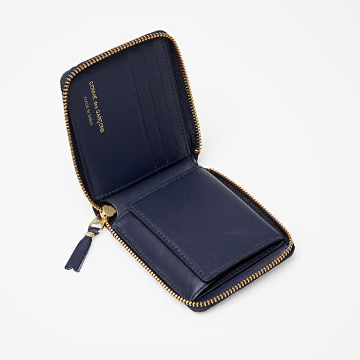 Wallets Comme des Garçons Wallet Classic Leather Wallet Navy