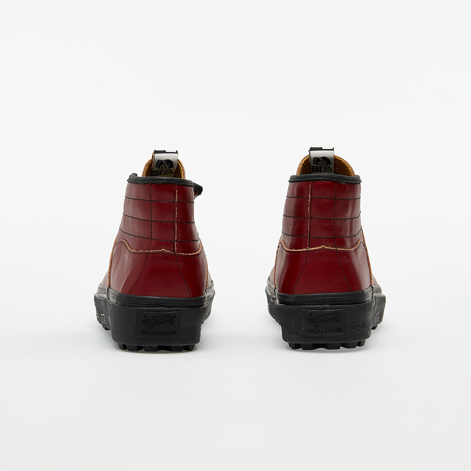 Zapatillas Hombre Vans Vault x Taka Hayashi Sk8-Boot LX (Leather) Red Dahlia/ Black