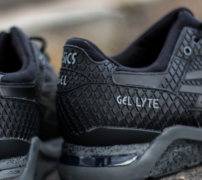 Herren Sneaker und Schuhe Asics Gel Lyte Evo Black/ Dark Grey