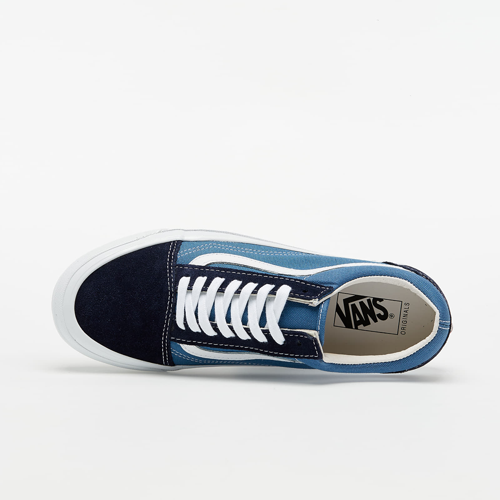 Men's shoes Vans Vault OG Old Skool LX (Suede/ Canvas) Navy/ Stvnvy