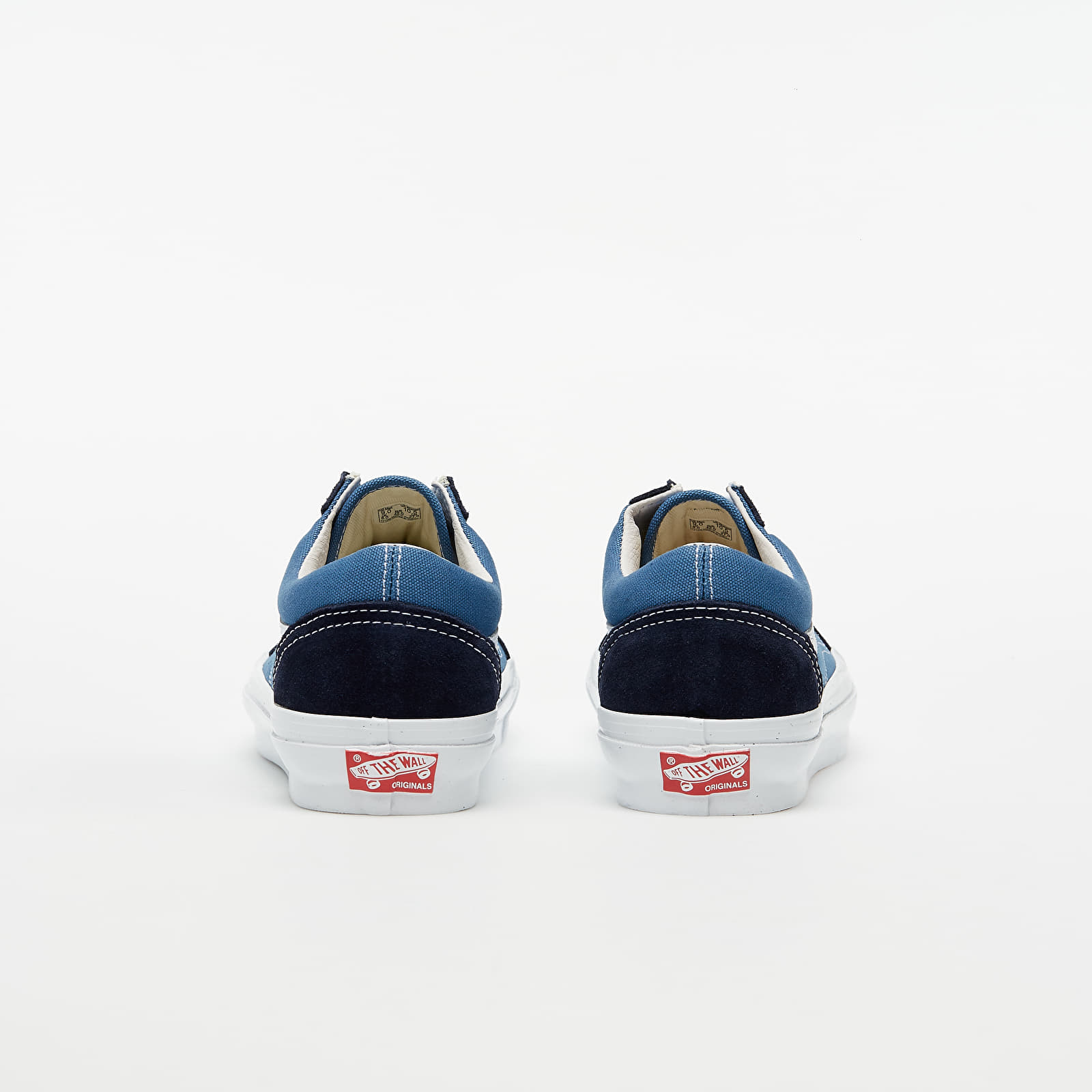 Încălțăminte și sneakerși pentru bărbați Vans Vault OG Old Skool LX (Suede/ Canvas) Navy/ Stvnvy