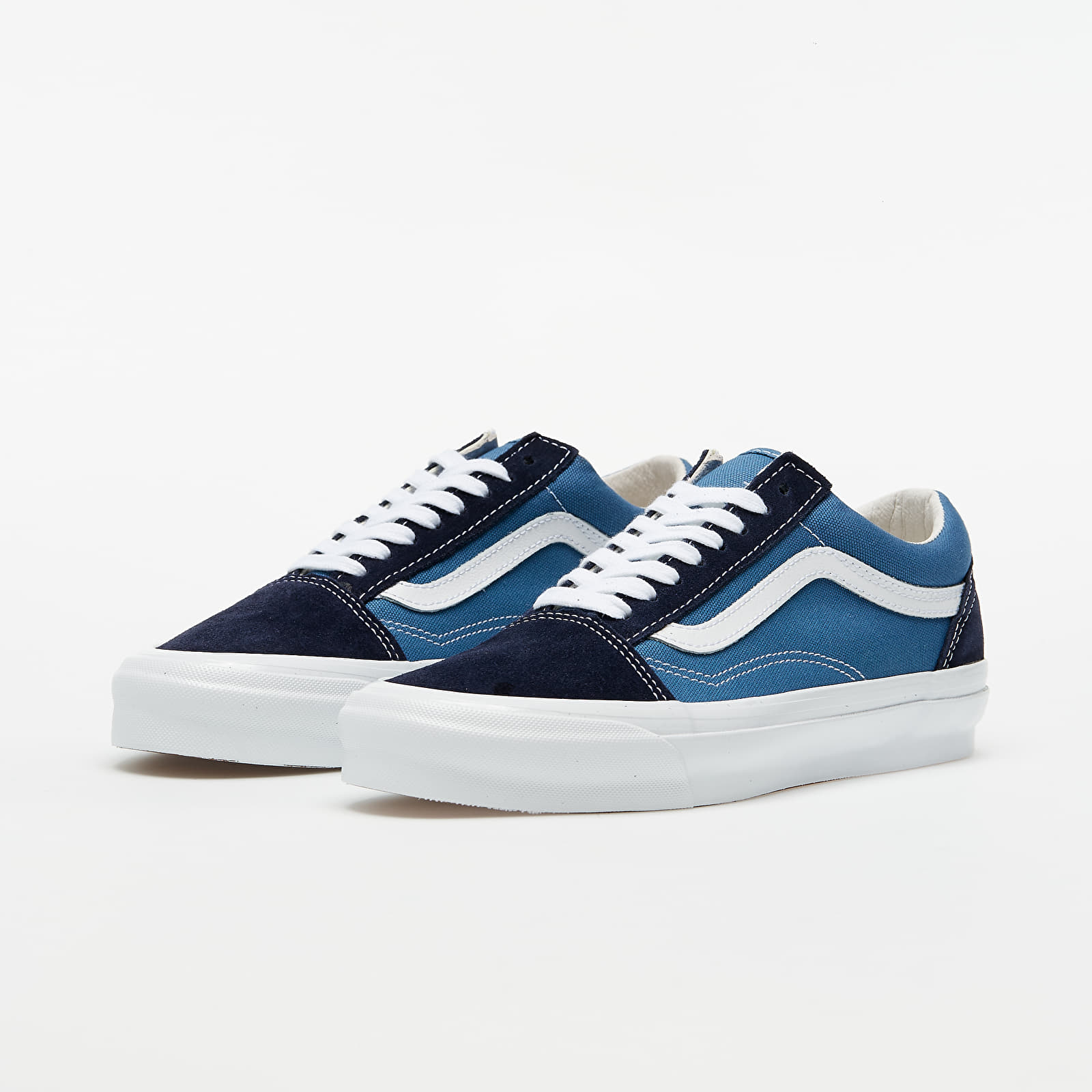 Men's shoes Vans Vault OG Old Skool LX (Suede/ Canvas) Navy/ Stvnvy