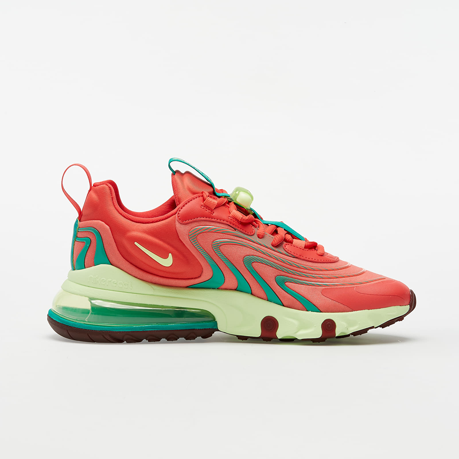 Férfi cipők Nike Air Max 270 React ENG Track Red/ Barely Volt-Magic Ember