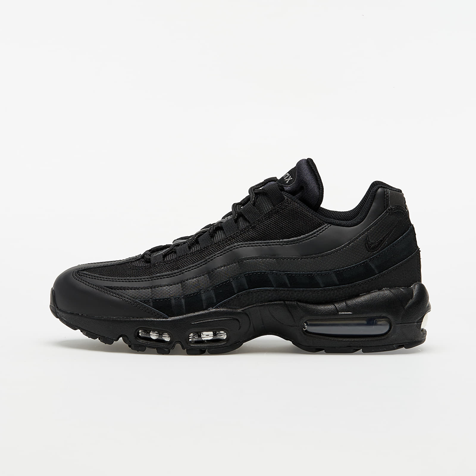 Încălțăminte și sneakerși pentru bărbați Nike Air Max 95 Essential Black/ Black-Dark Grey