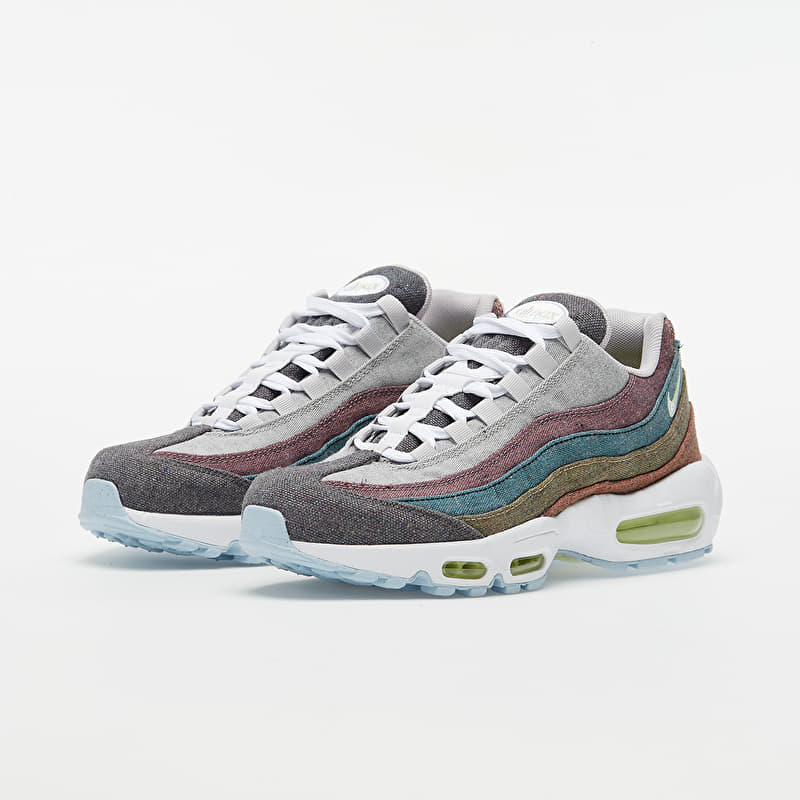 Nike Air Max 95 Vast Grey/ White-Barely Volt | Footshop