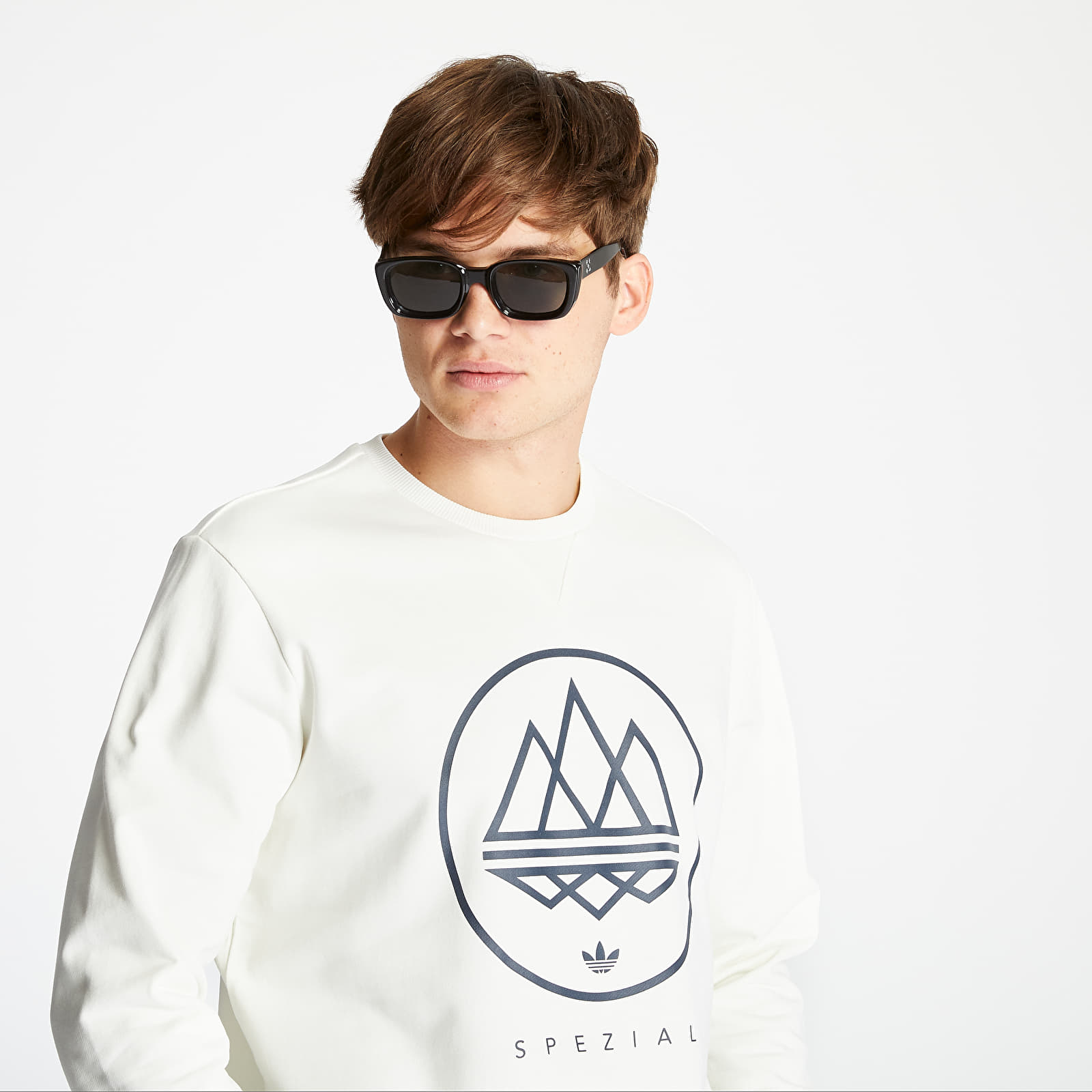 Hoodies and sweatshirts  adidas SPEZIAL Crewneck White