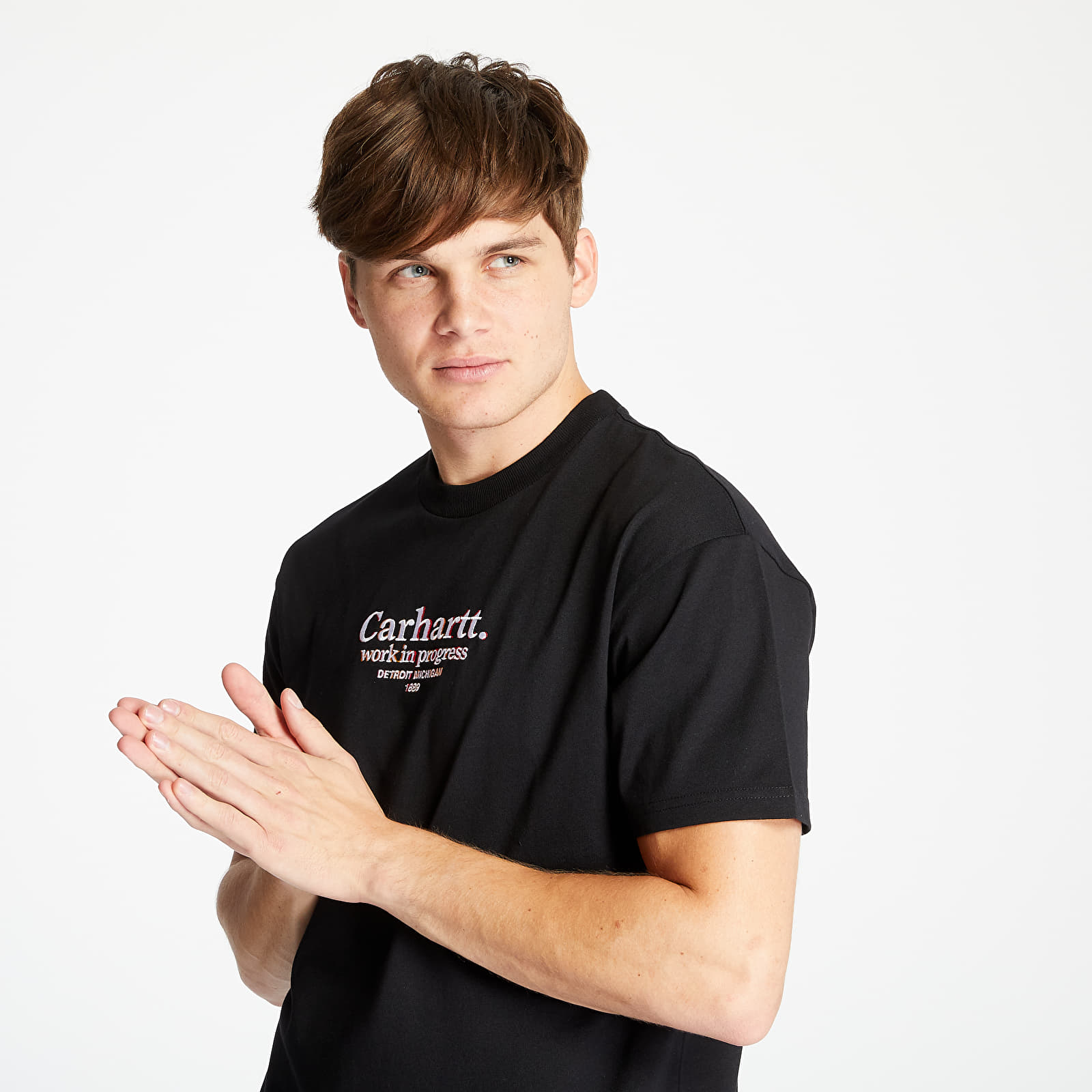 T-shirts Carhartt WIP  Commission Tee Black
