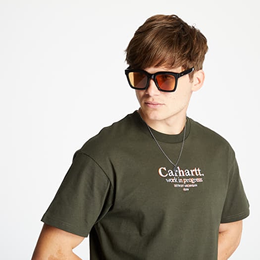 T-skjorte Carhartt WIP  Commission Tee Cypress