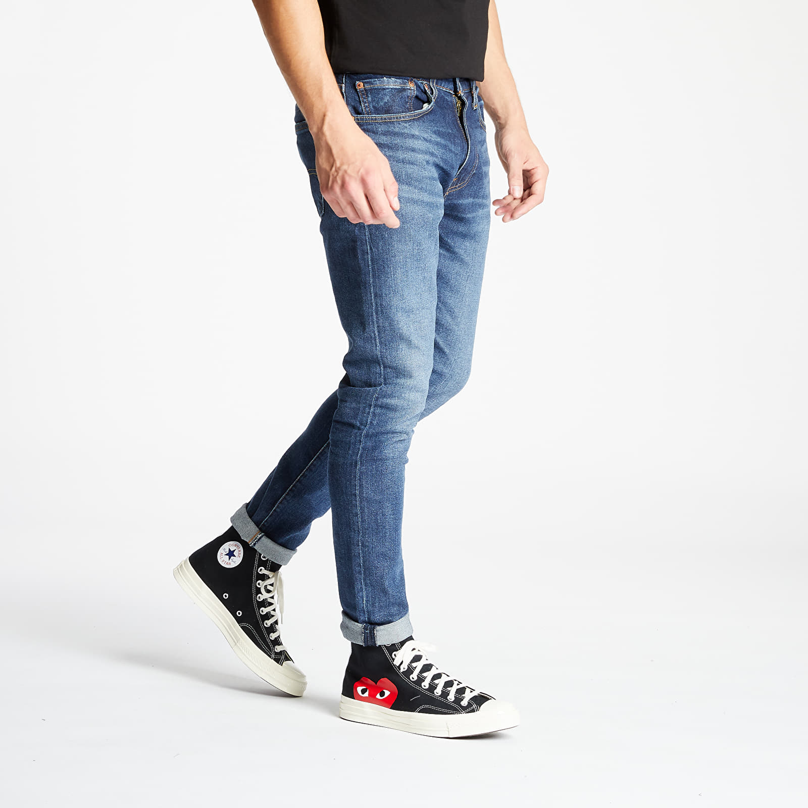 Traperice i hlače Levi's® 512™ Slim Tapered Jeans Dark Blue