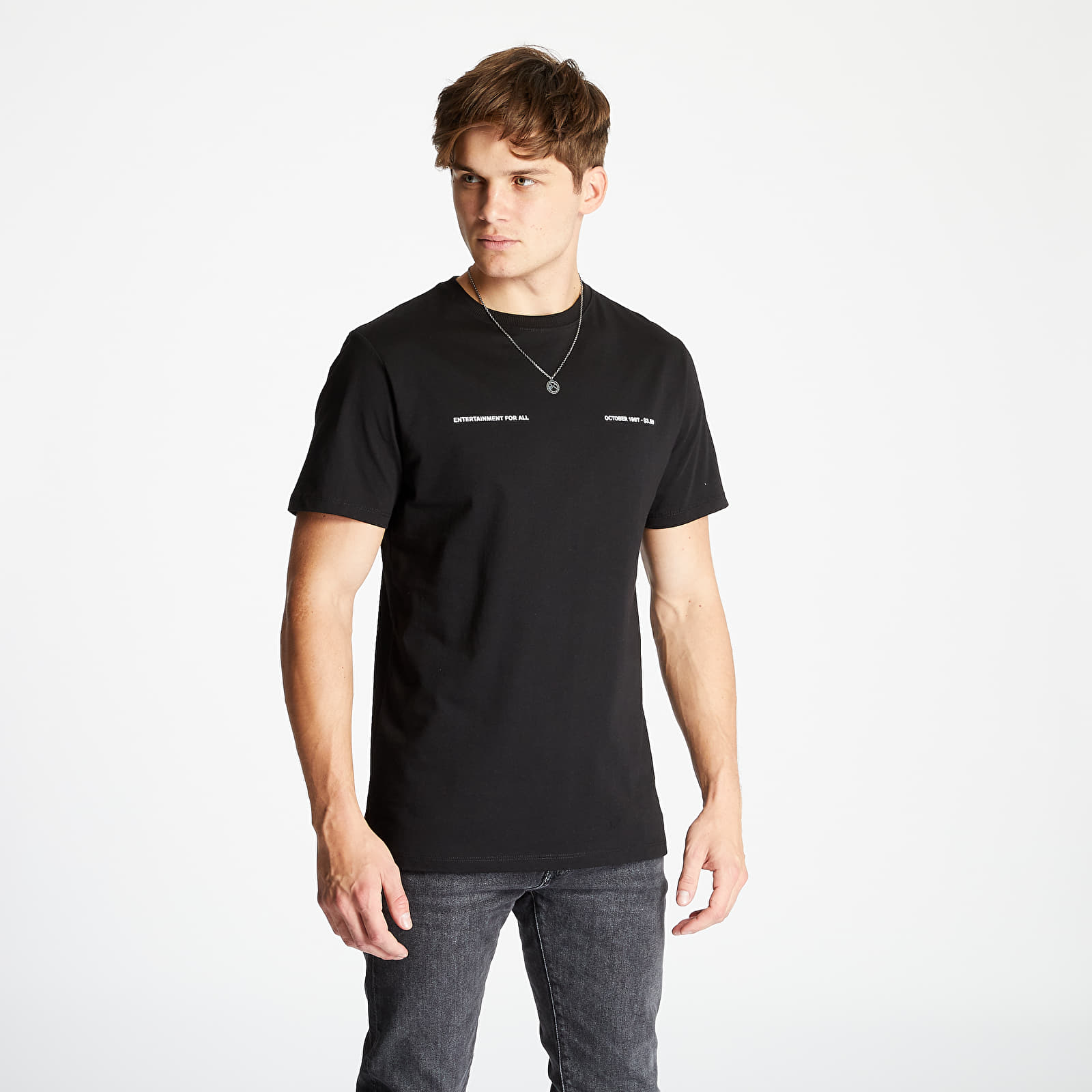 T-shirts Soulland Meets Playboy October Tee Black