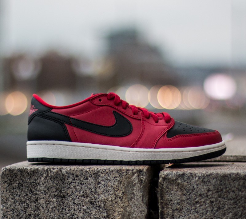 Men's shoes Air Jordan 1 Retro Low OG Gym Red/ Black-Sail
