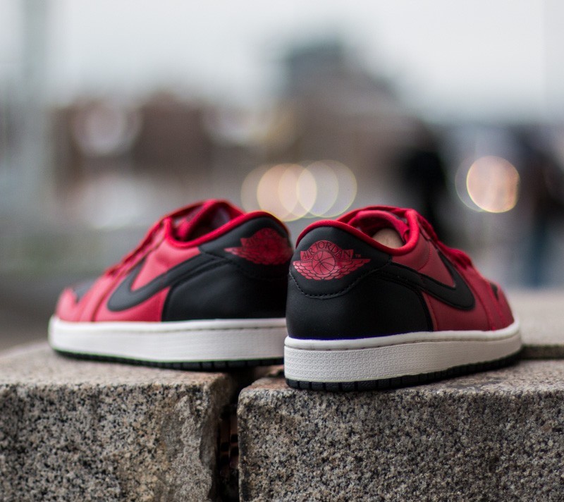 Men's shoes Air Jordan 1 Retro Low OG Gym Red/ Black-Sail