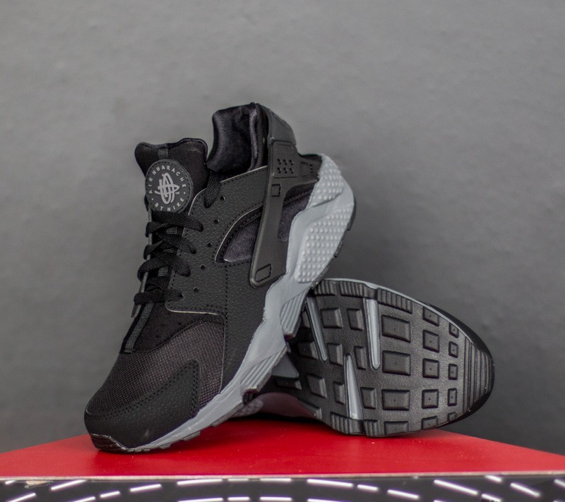 Férfi cipők Nike Air Huarache Black/ Black - Black - Dark Grey