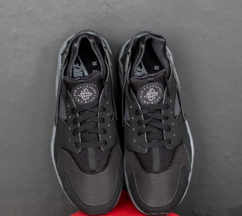 Férfi cipők Nike Air Huarache Black/ Black - Black - Dark Grey