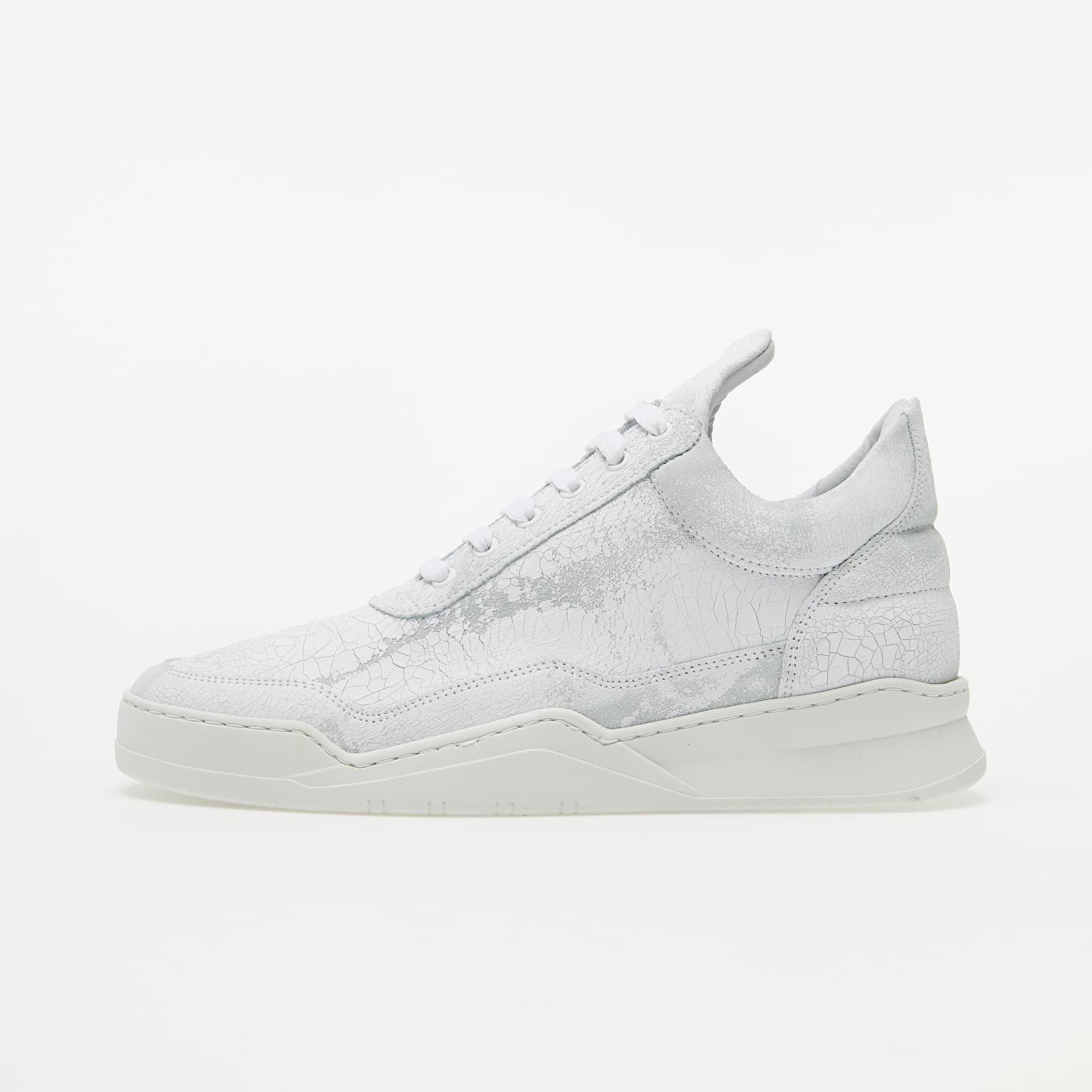 Pánske tenisky a topánky Filling Pieces Low Top Ghost Skid All White